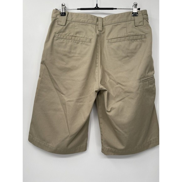 Fox Men's Tan Flat Front Shorts - Picture 5 of 6